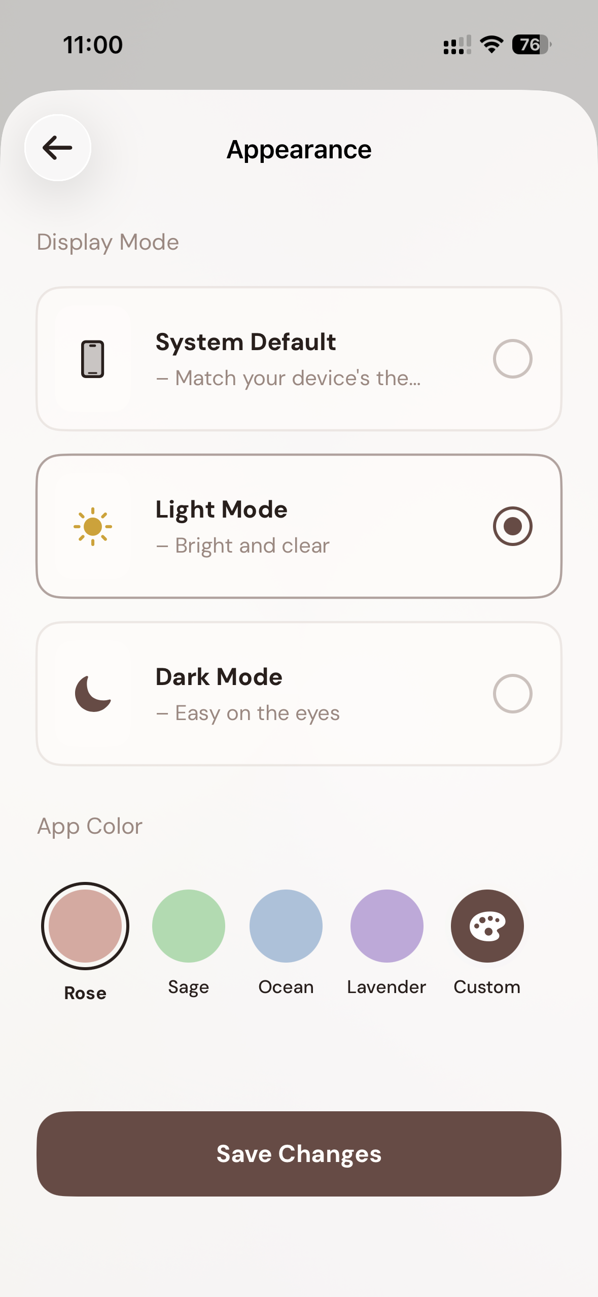 App Screen